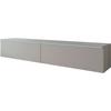NÍZKÁ KOMODA VERA - šedá, Trend, kompozitní dřevo/plast (180/30/33cm) - MID.YOU