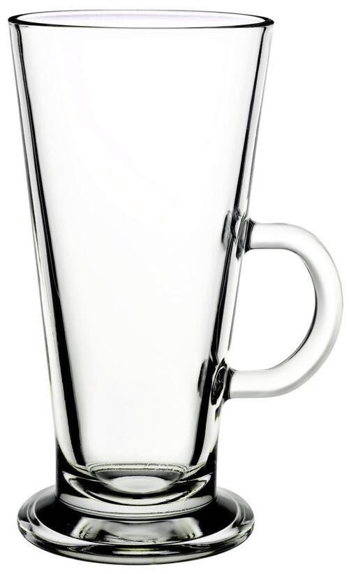 Latte-macchiato-pohár Colombian - áttetsző, Üveg (260ml)