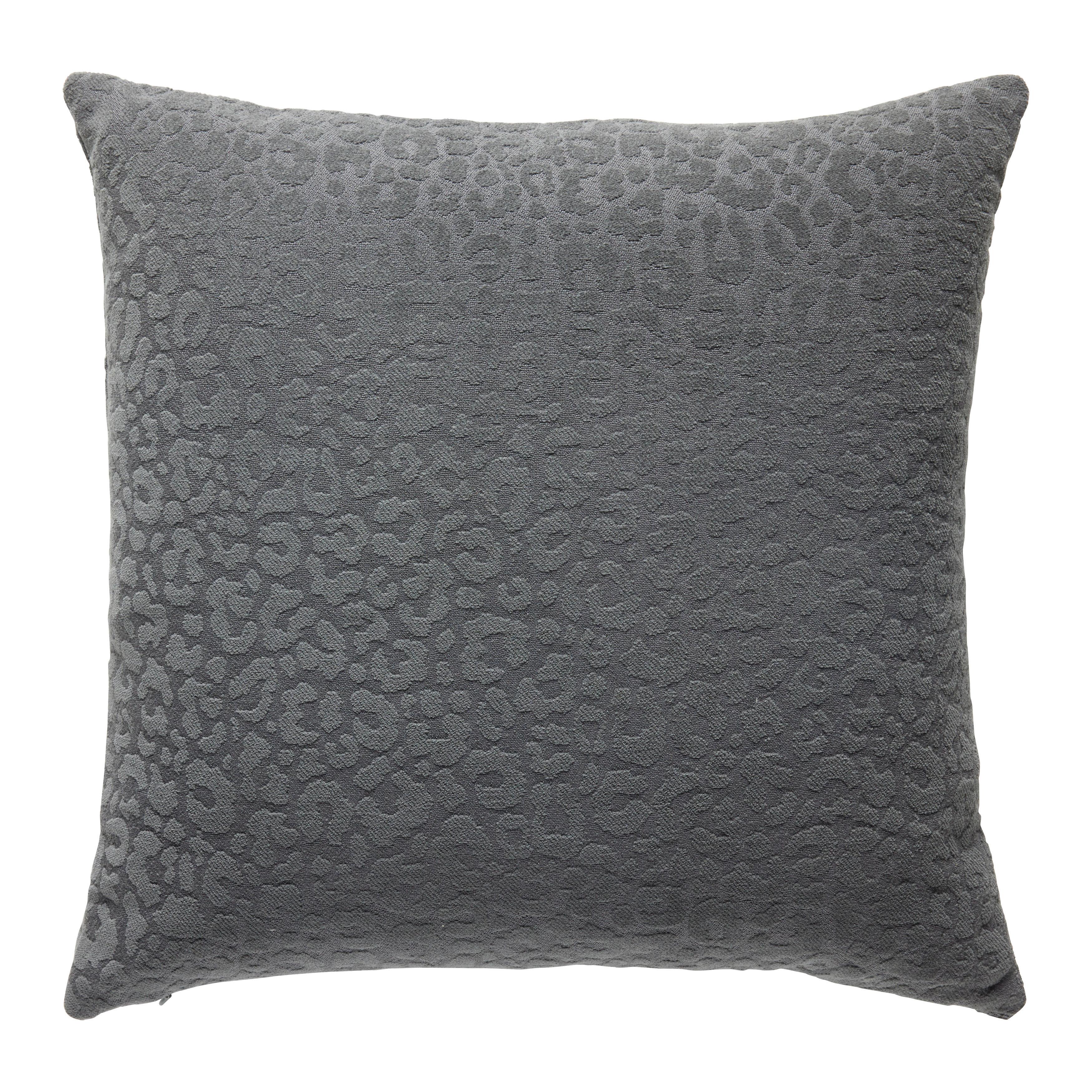 DEKORAČNÝ VANKÚŠ LEO - čierna, Romantik / Landhaus, textil (45/45cm) - Mömax
