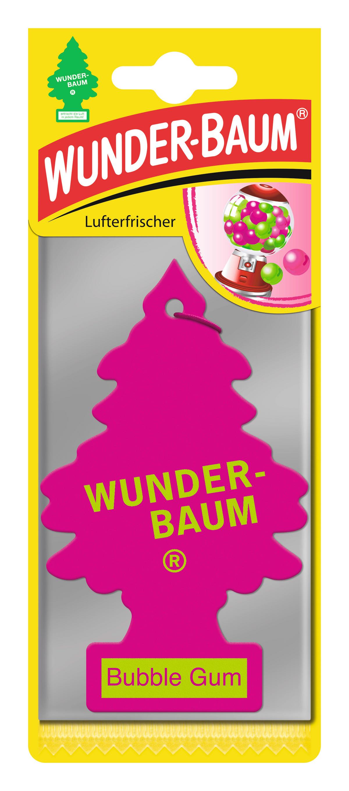 Autóillatosító Wunderbaum  Lt Bubble Gum - pink, papír (7/19/0.3cm)