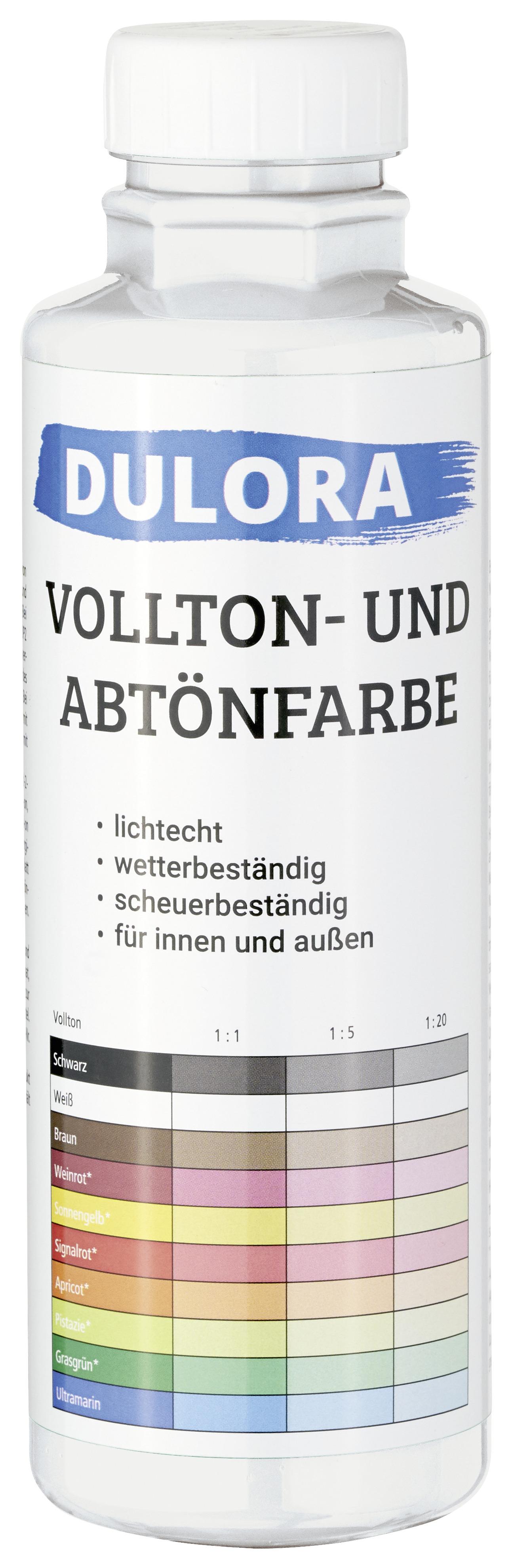 Abtönfarbe Dulora 500ml Weiß