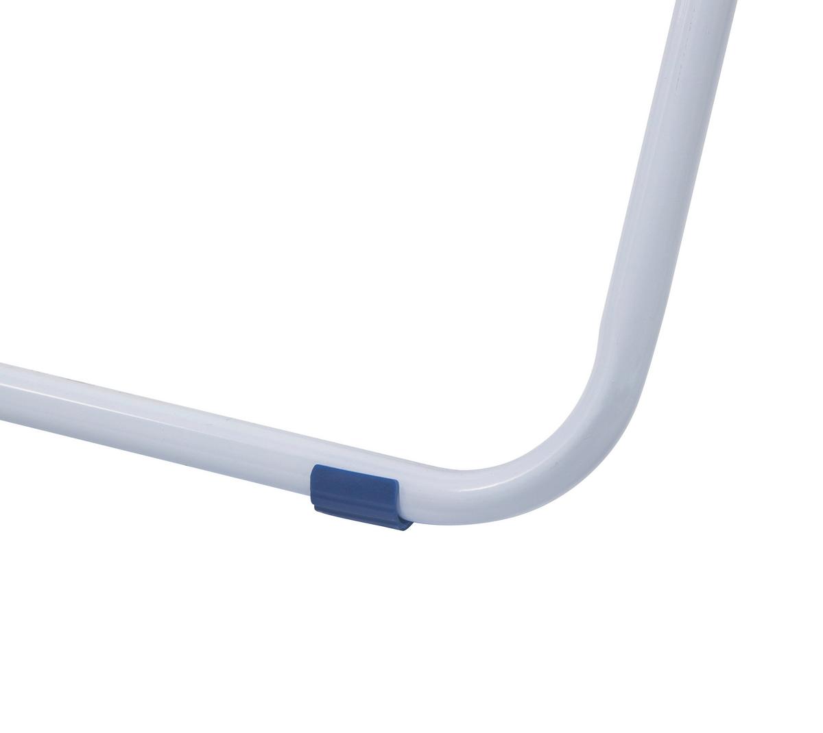 Stojací sušák na prádlo REGIS - bílá/modrá, Konvenční, kov/plast (178/55cm) - Mömax