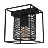 Deckenleuchte 43771_ 'catterick' - Schwarz, Design, Metall (16,5/16,5/19cm) - Eglo