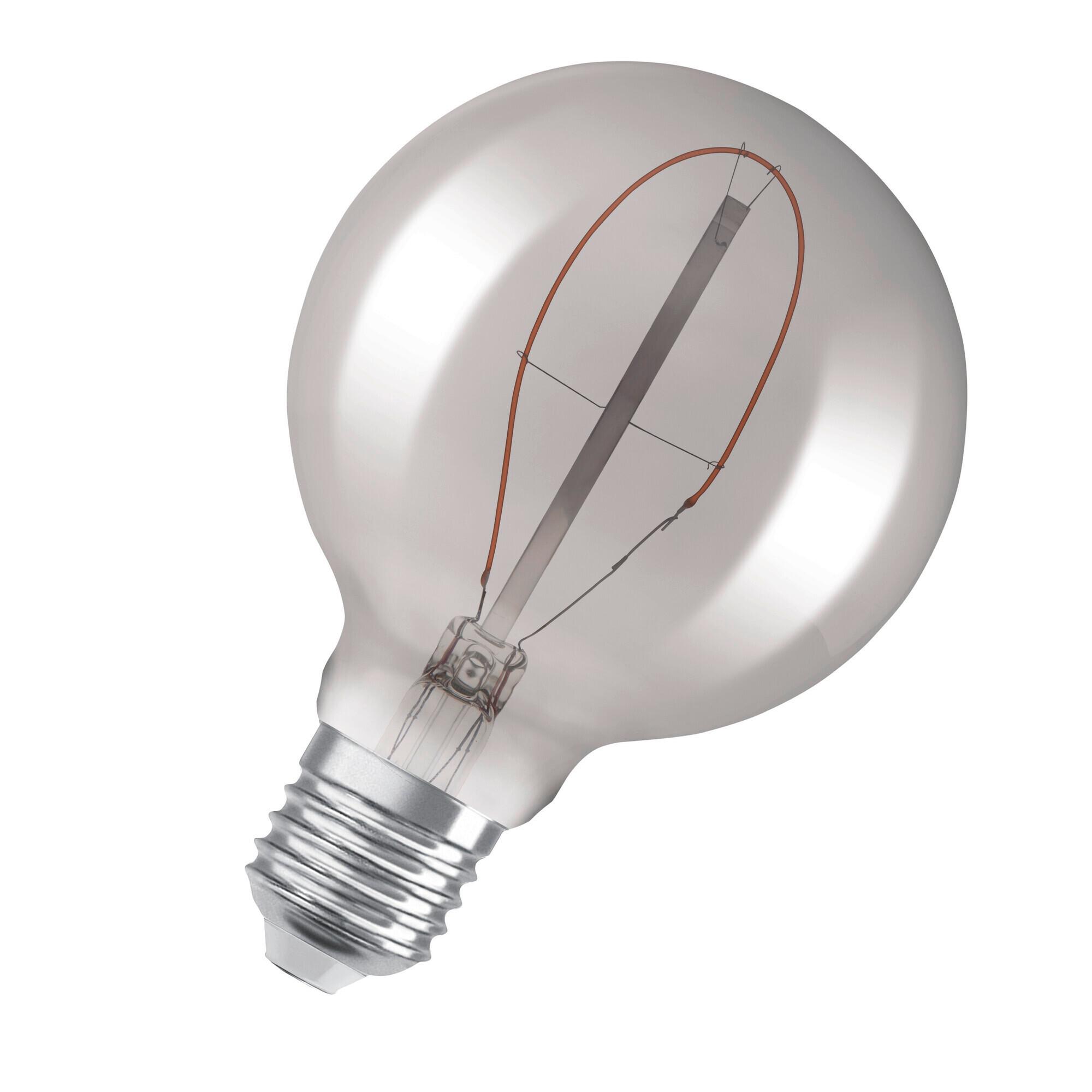 LED-Leuchtmittel Vintage 1906® Led 10  3.4 W/18 - Hellgrau, Basics, Glas (9,5/13,8cm) - Ledvance