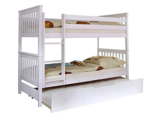 Etagenbett Sammy 90x200 cm Weiß - Weiß, MODERN, Holz (90/200cm) - Livetastic Etagenbett Sammy 90x200 cm Weiß - Weiß, MODERN, Holz (90/200cm) - Livetastic