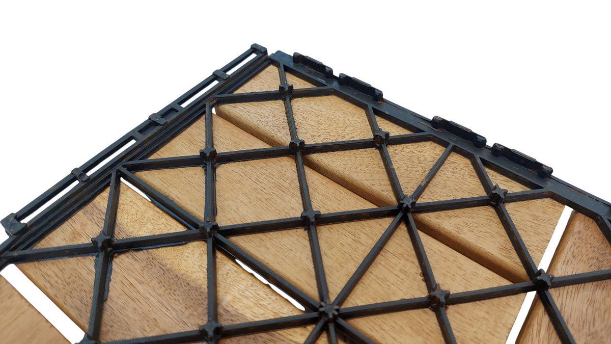 TERRASSENFLIESE PH-ACA-CTMO - Akaziefarben, Basics, Holz (30/30/2,4cm)