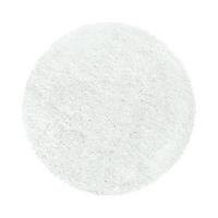 Hochflor Teppich Weiß Fluffy Rund Ø 160 cm - Weiß, Basics, Textil (160cm)