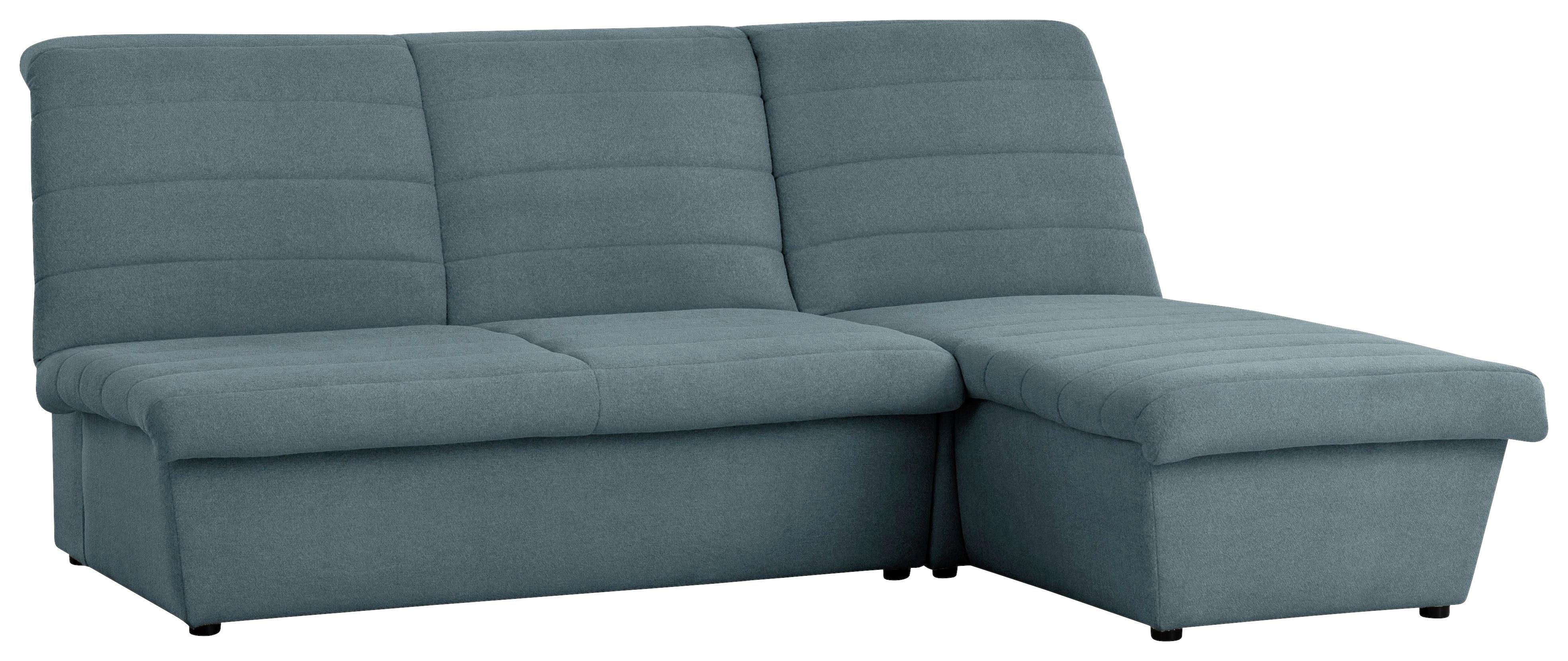 Ecksofa Looks Viii - Petrol/Schwarz, Design, Textil (214/168cm) - LOOKS by W.Joop
