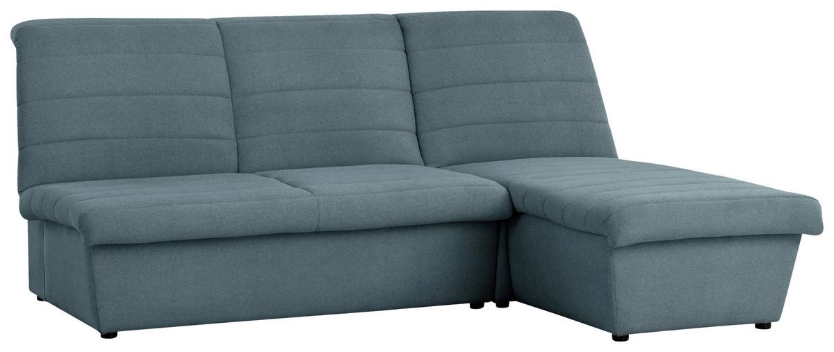 Ecksofa Looks Viii - Petrol/Schwarz, Design, Textil (214/168cm) - LOOKS by W.Joop