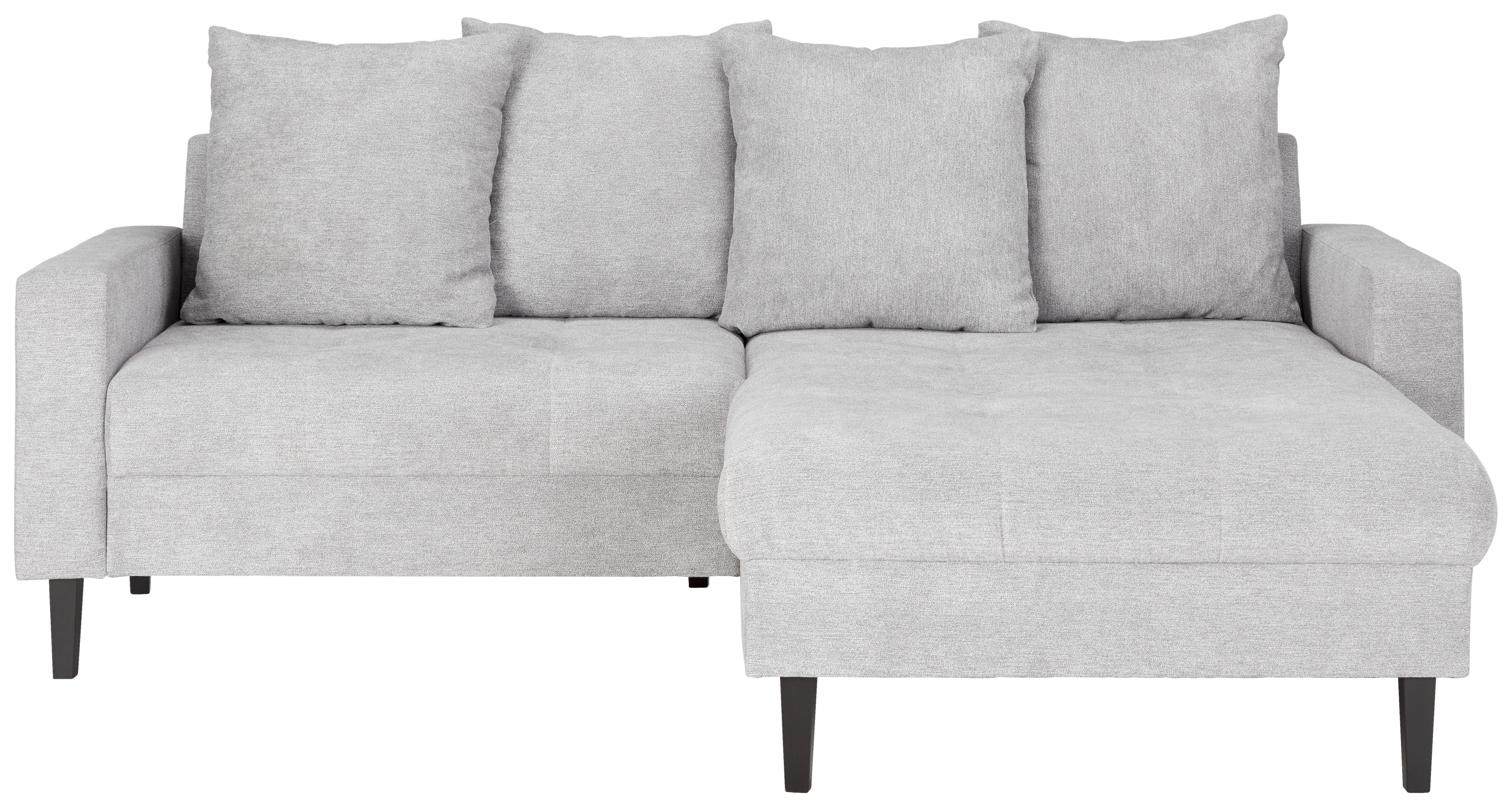 ROHOVÁ SEDACIA SÚPRAVA BOSTON -BASED- - čierna/sivá, Konventionell, drevo/textil (215/92/160cm) - Based