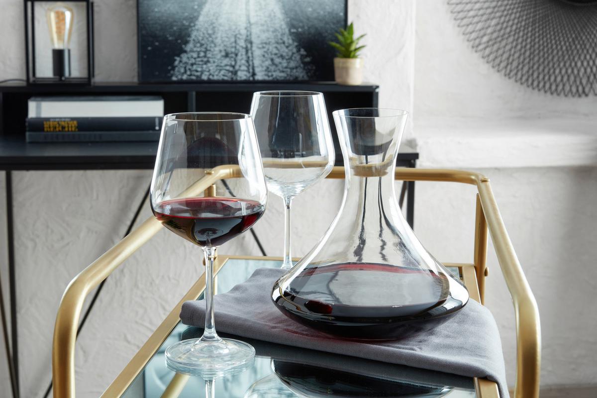 SKLENICE NA BURGUNDSKÉ NORMA -TOP- - čiré, Moderní, sklo (0,6l) - Bohemia