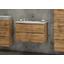Waschtischunterschrank Faro B: 80 cm Eiche Dekor - Eichefarben/Weiß, Basics, Keramik/Holzwerkstoff (80/54/48cm) - Livetastic Waschtischunterschrank Faro B: 80 cm Eiche Dekor - Eichefarben/Weiß, Basics, Keramik/Holzwerkstoff (80/54/48cm) - Livetastic