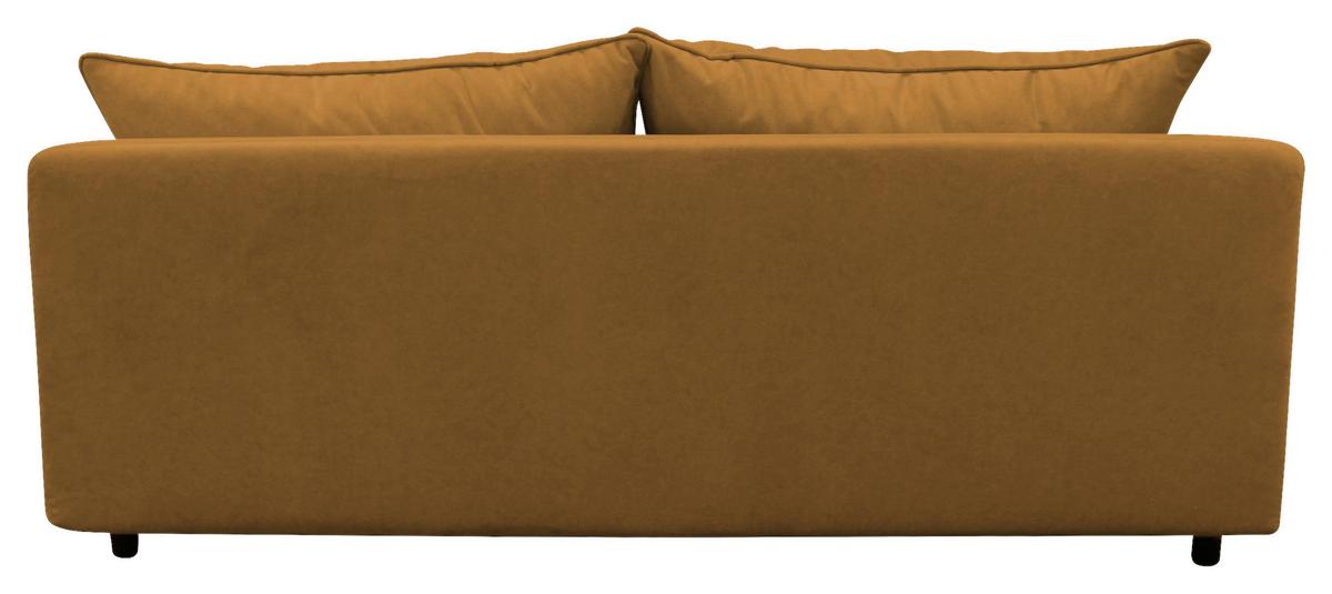 Schlafsofa Zoom Rostfarben B: 200 cm - Rostfarben/Goldfarben, Design, Textil (200/90/97cm) - MID.YOU