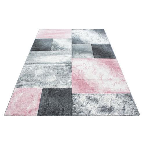 Webteppich Pink Naturfaser Hawaii 80x150 cm - Pink, KONVENTIONELL, Textil (80/150cm) - Novel