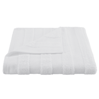 OSUŠKA DO SPRCHY Chris, 70/140cm, bílá - bílá, textil (70/140cm) - Premium Living
