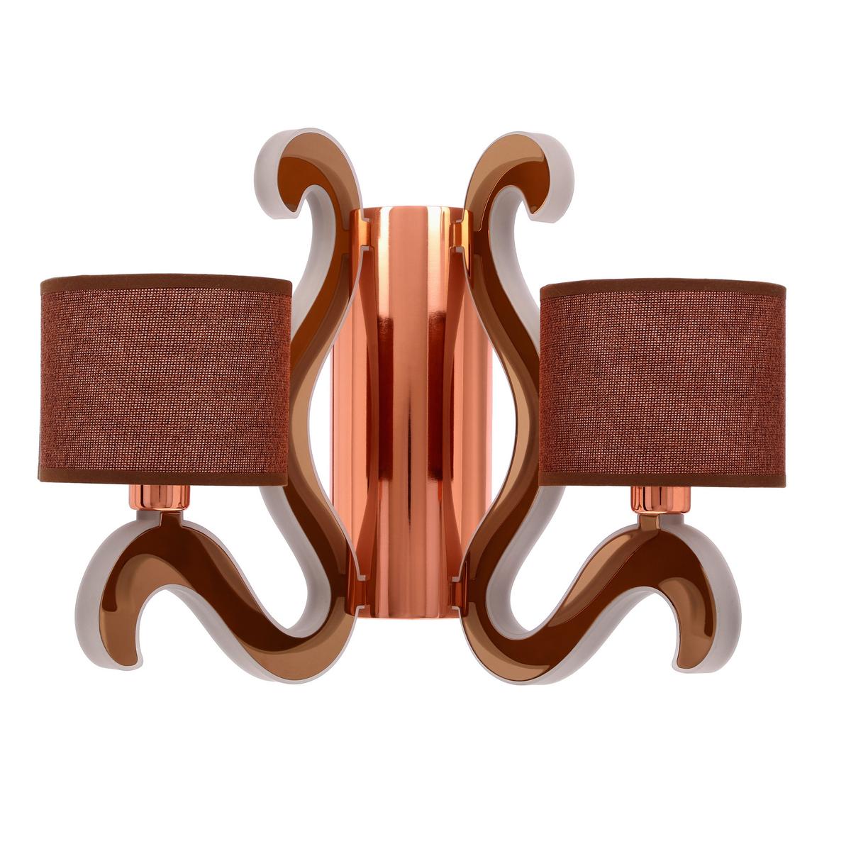 Wandleuchte 22-33529 Ambrosia - Goldfarben/Schwarz, KONVENTIONELL, Metall (20/35/30cm)
