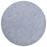 Sitzkissen Fritzi Silberfarben ⌀ 35 Cm Polyester - Silberfarben, MODERN, Textil (35cm) - Luca Bessoni