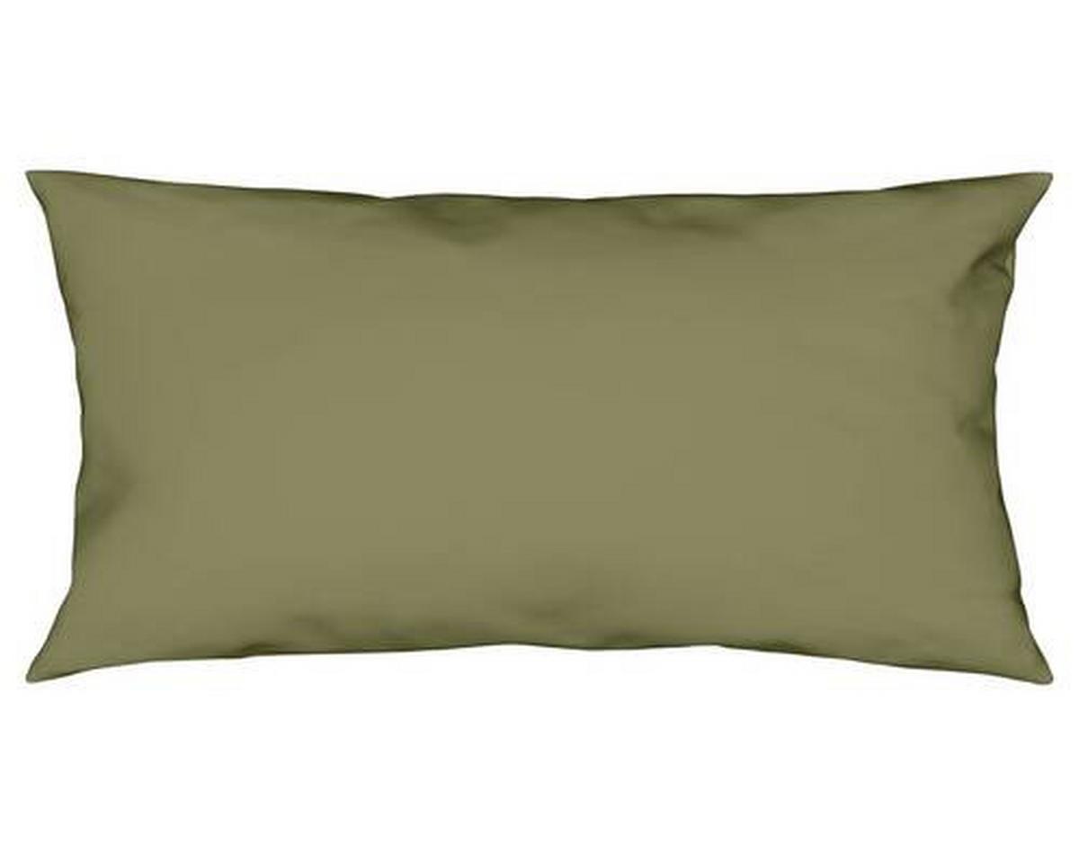 Kissenhülle Vicky 40x80 Cm Jersey Beere + Reißverschluss - zöld, Konventionell, textil (40/80cm) - Ele