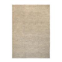 Flachwebeteppich Aperitif Braun/Beige, 120x170 cm - Beige/Braun, KONVENTIONELL, Textil (120/170cm) - Kayoom