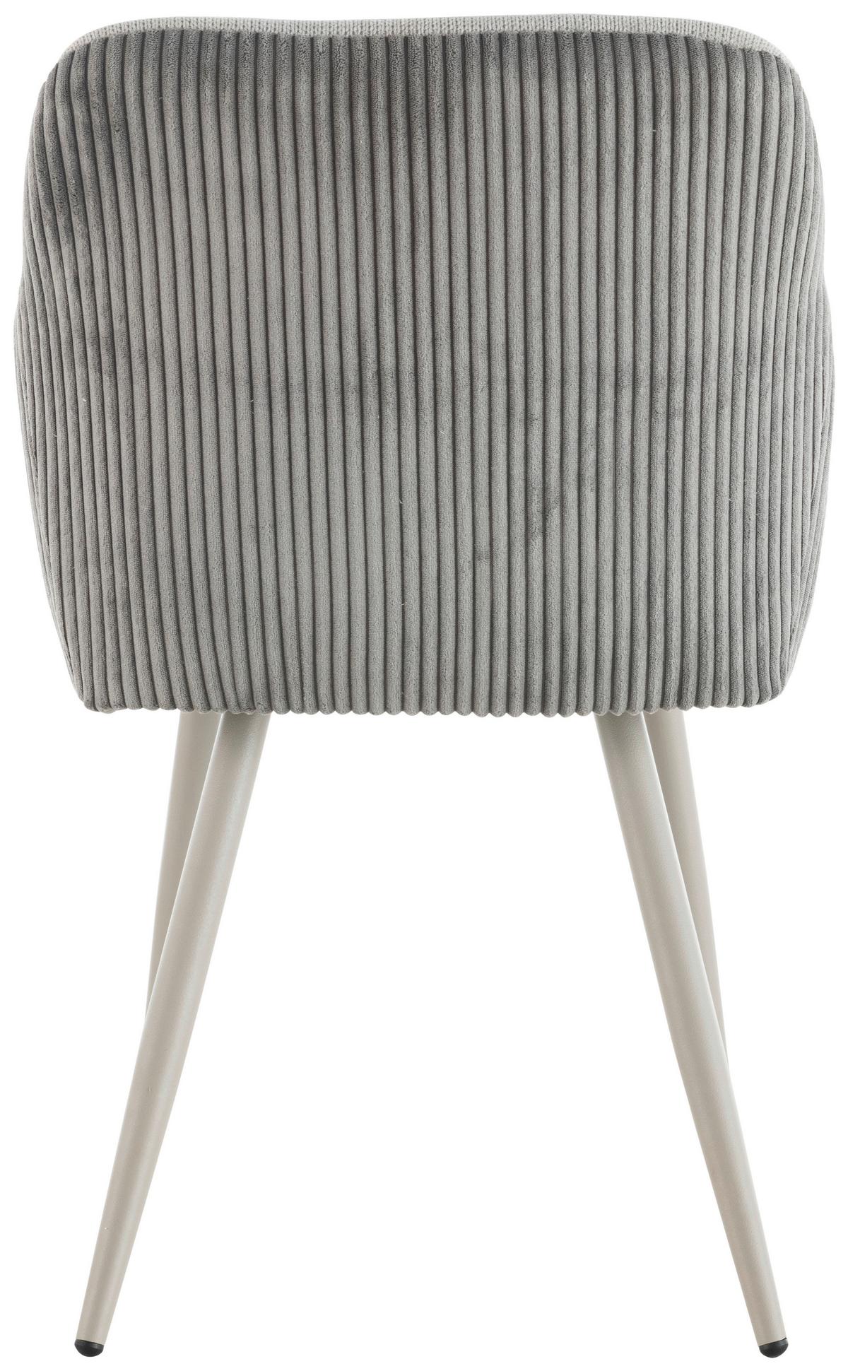 Armlehnstuhl-Set Eddy - Beige/Grau, LIFESTYLE, Holz/Textil (54/84/60cm) - Livetastic