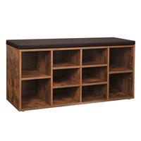 ŠATNÍ LAVICE VINTAGE - hnědá, Trend, kompozitní dřevo (104/48/30cm) - Boxxx