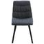 Židle Mario - šedá/černá, Moderní, kov/dřevo (39/88/59,5cm) - Modern Living Židle Mario - šedá/černá, Moderní, kov/dřevo (39/88/59,5cm) - Modern Living