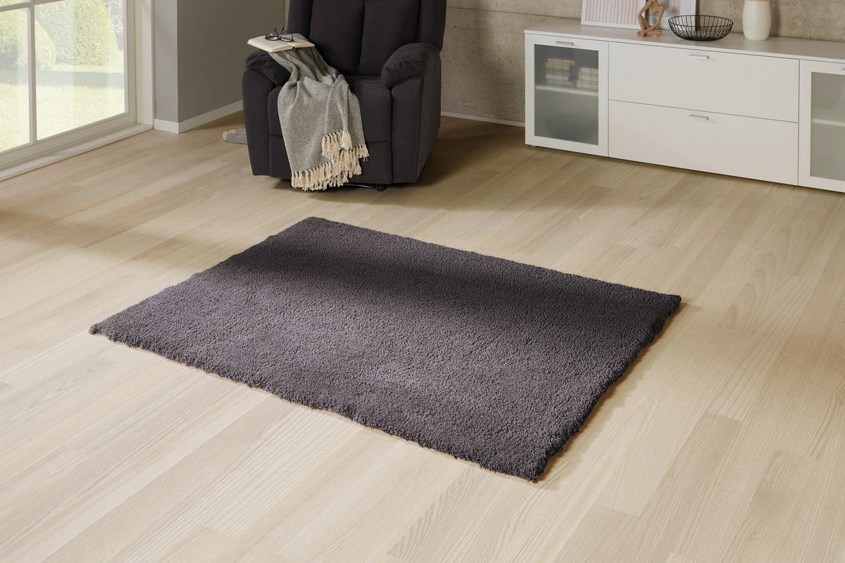 Hochflorteppich Kira 3 - Grau, MODERN, Textil (200/290cm) - Luca Bessoni