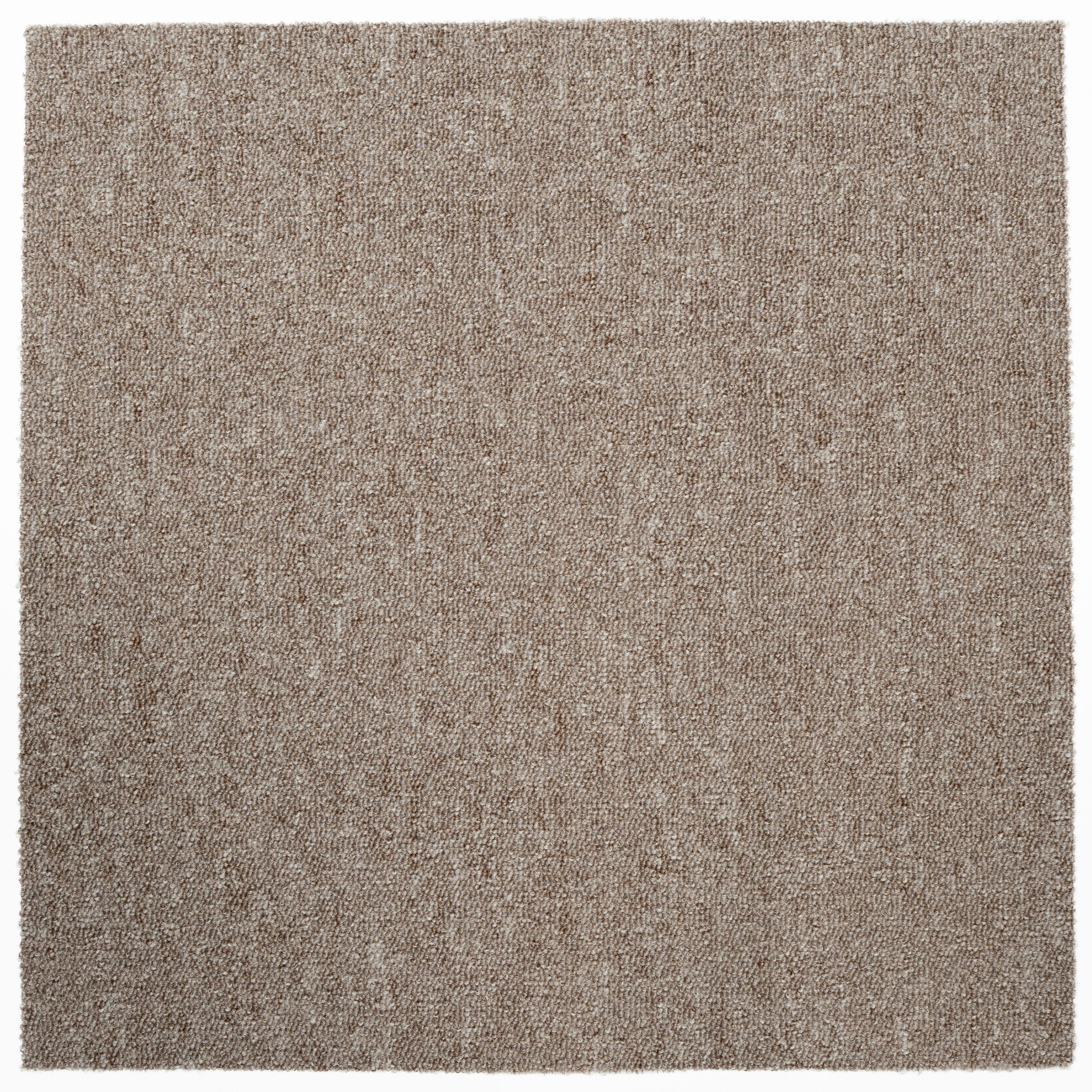 Teppichfliese Teppichfl. Astra 70 Hellbraun - Hellbraun, Basics, Textil (50/50cm)