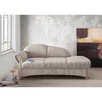 Ottomane Torello Taupe B: 86cm - Taupe/Wildeiche, KONVENTIONELL, Textil (86/84/190cm) - Livetastic