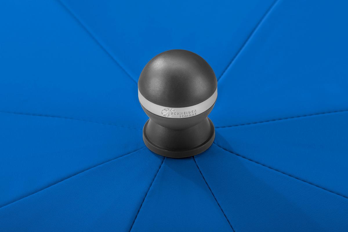 Sonnenschirm Locarno BxHxT: 120x240x180 cm Royalblau - Royalblau/Silberfarben, Basics, Textil/Metall (120/240/180cm) - Schneider