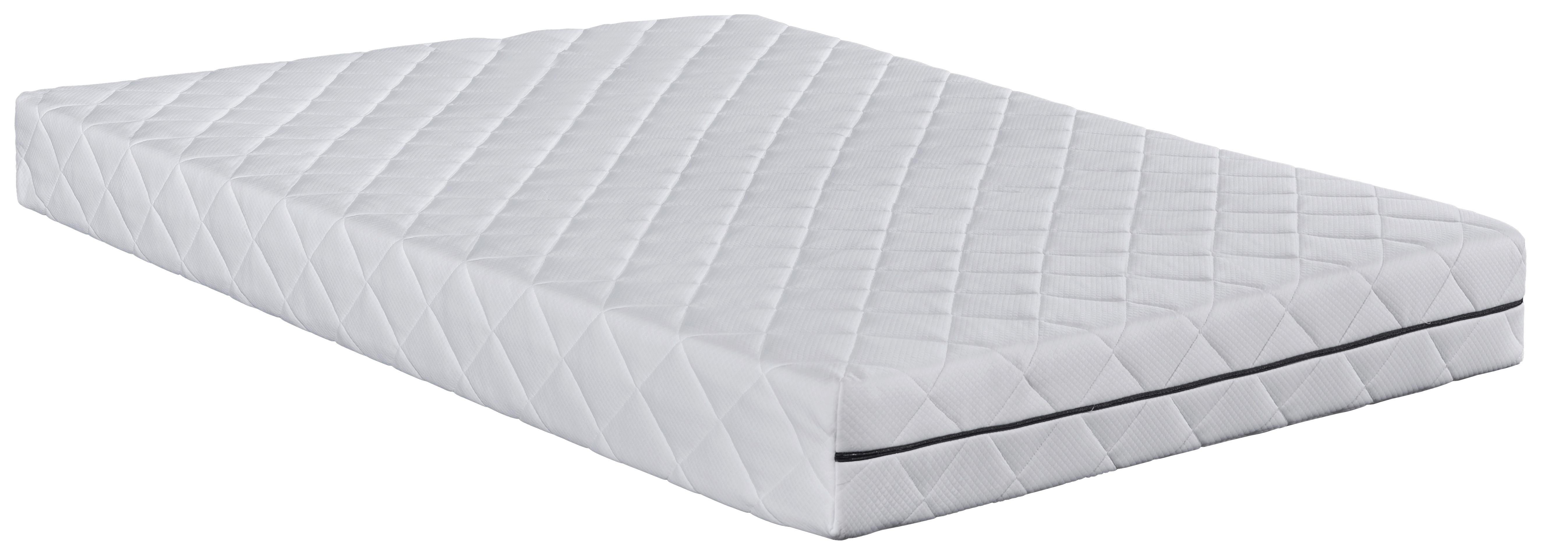 Taschenfederkernmatratze Essentia Weiß Lf: 180x200 cm - Weiß, Basics, Textil (180/200cm) - MID.YOU