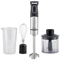 Stabmixer-Set SMS 6502 - Edelstahlfarben/Schwarz, Basics, Kunststoff/Metall (6,5/36,5/8cm) - Silva Homeline