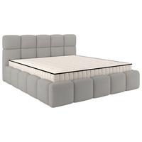 Polsterbett Cloudy M. Matratze Champagner, Lf: 180x200 Cm - Champagner, Trend, Holz/Holzwerkstoff (180/200cm) - Luca Bessoni