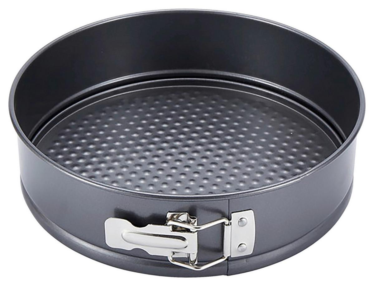 Forma s odnimatelným dnem P: 24 cm - šedá, Konvenční, kov (24/6,8cm) - Mömax