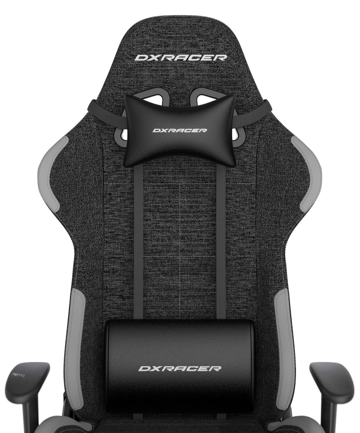 Gamingstuhl Formula Grau/Schwarz B: 70cm - Schwarz/Grau, KONVENTIONELL, Kunststoff/Textil (70/129/70cm) - Dxracer