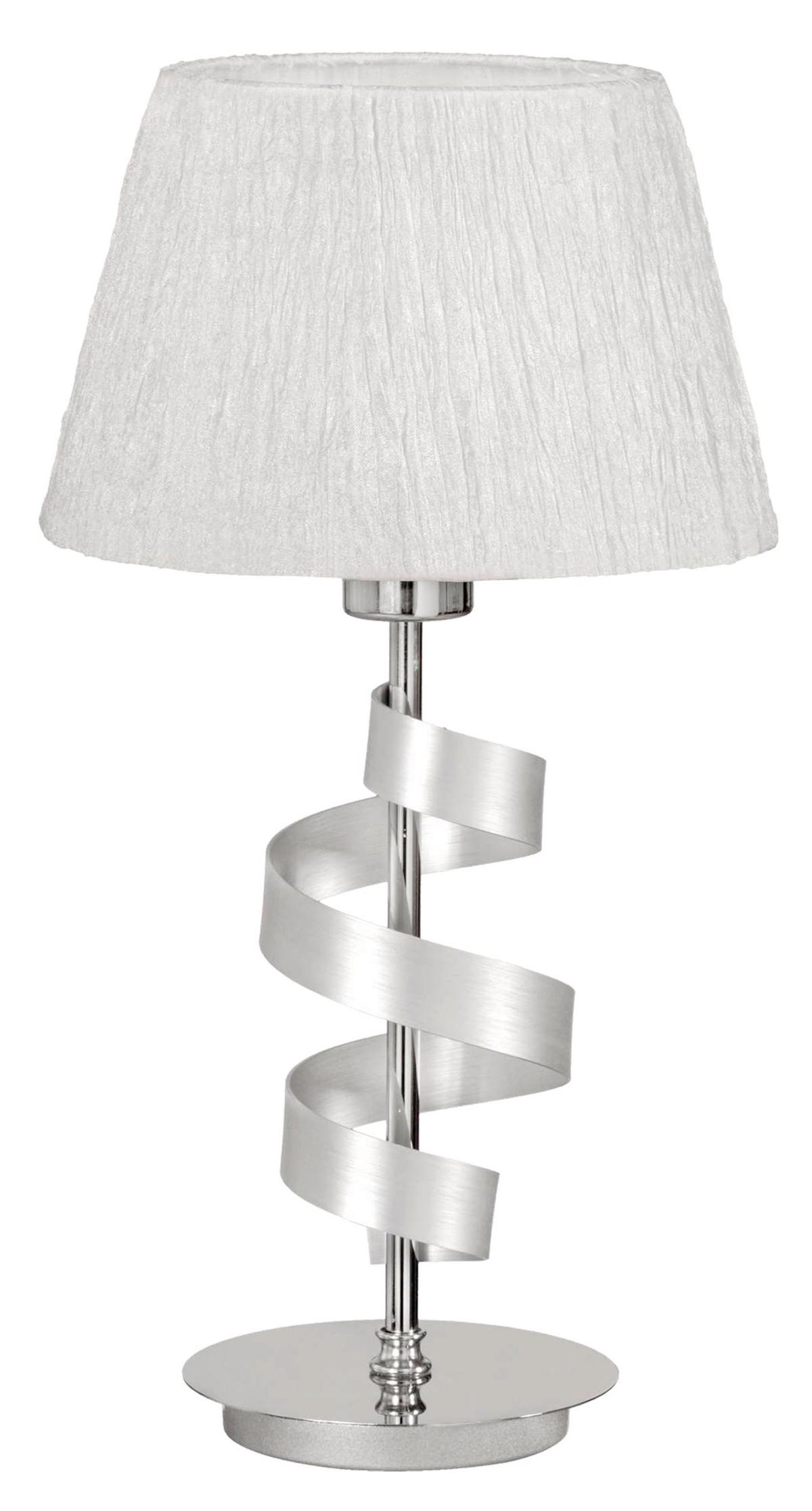 Tischleuchte 41-23476 Denis - Chromfarben, KONVENTIONELL, Kunststoff/Metall (25/25/46cm)