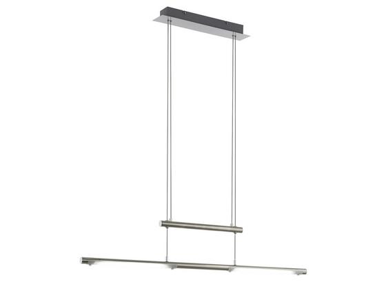 LED-hängeleuchte Flagranera - Weiß/Nickelfarben, MODERN, Kunststoff/Metall (104,5/8/110cm) LED-hängeleuchte Flagranera - Weiß/Nickelfarben, MODERN, Kunststoff/Metall (104,5/8/110cm)