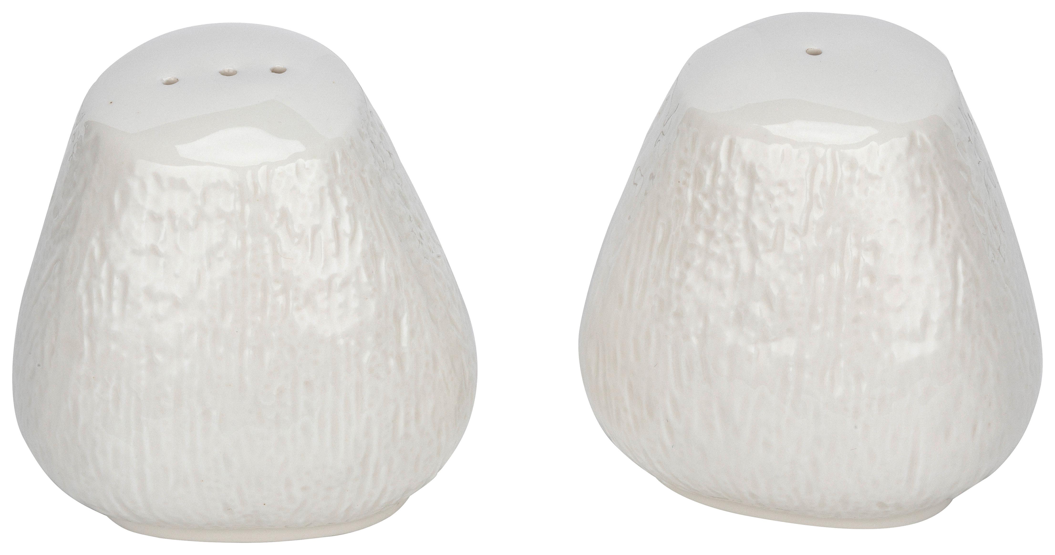 SOĽNIČKA A KORENIČKA HARUKI - biela, Modern, keramika (7/7cm) - Mömax