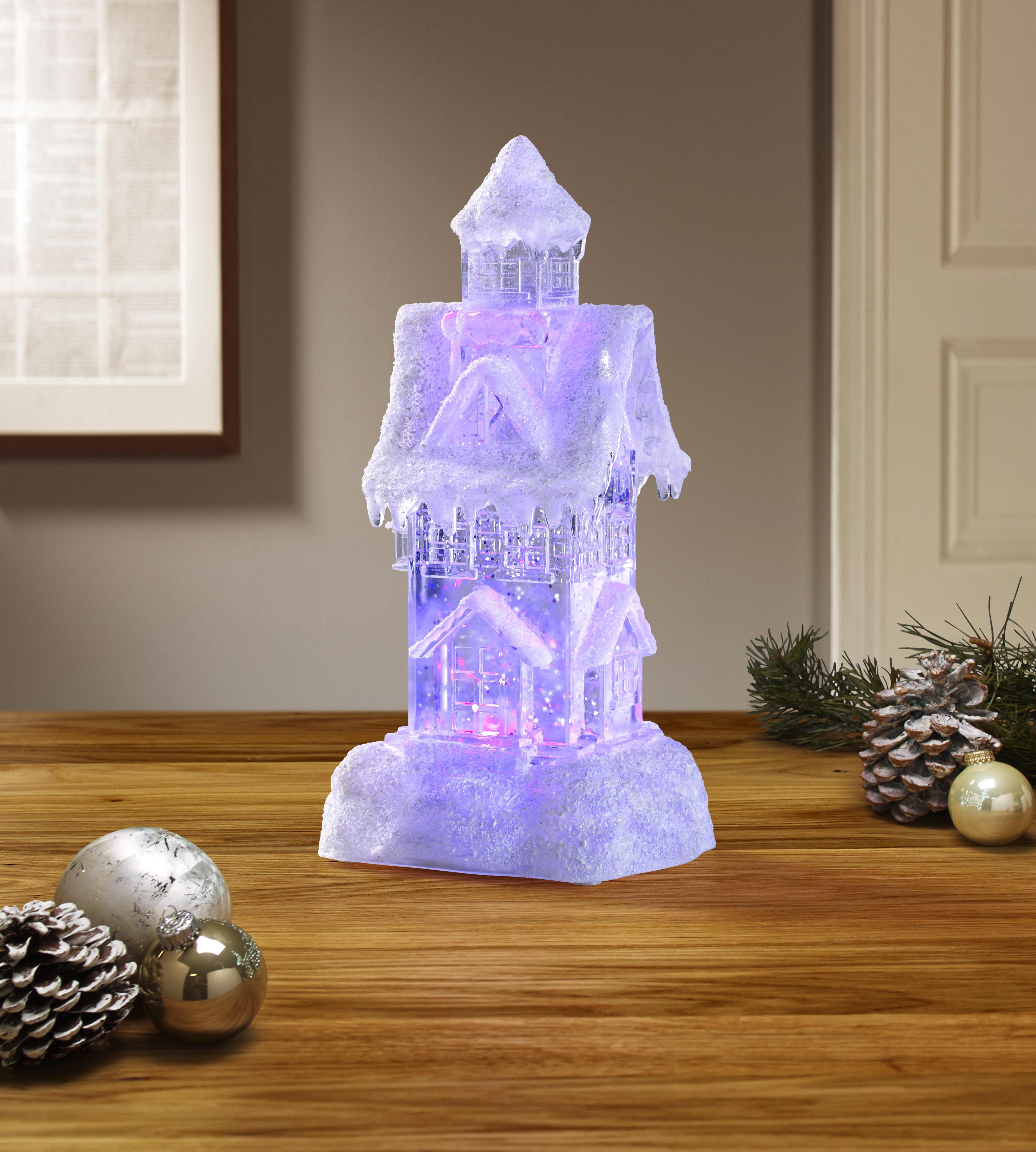 Led-dekorvilágítás Peach - Áttetsző/Fehér, romantikus/Landhaus, Műanyag (10/12/24cm) - James Wood