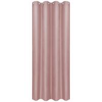 Vorhang Mit Ösen Barnaby 140x245 cm Altrosa - Altrosa, KONVENTIONELL, Textil (140/245cm) - Ondega