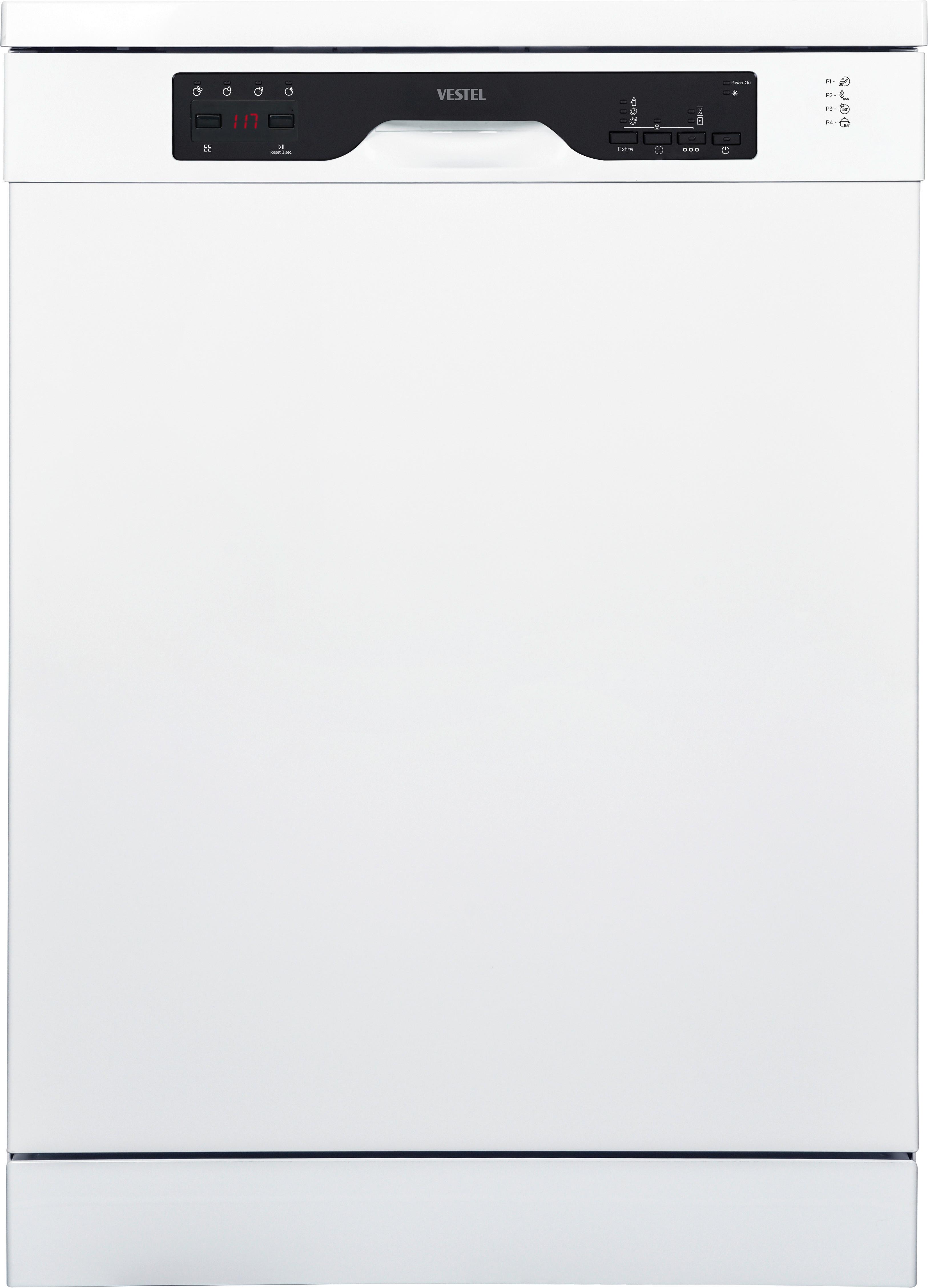 Geschirrspüler S1-D046o B: 60 cm Freistehend Weiß