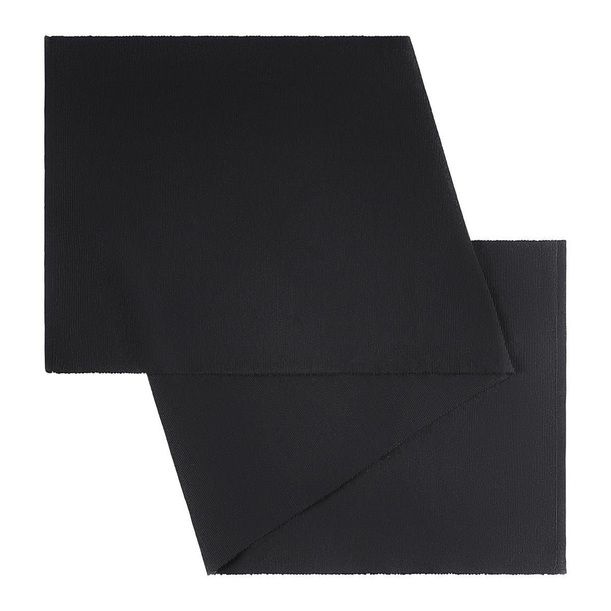 Úzky obrus Maren, 40/150cm, čierna - čierna, textil (40/150cm) - Modern Living