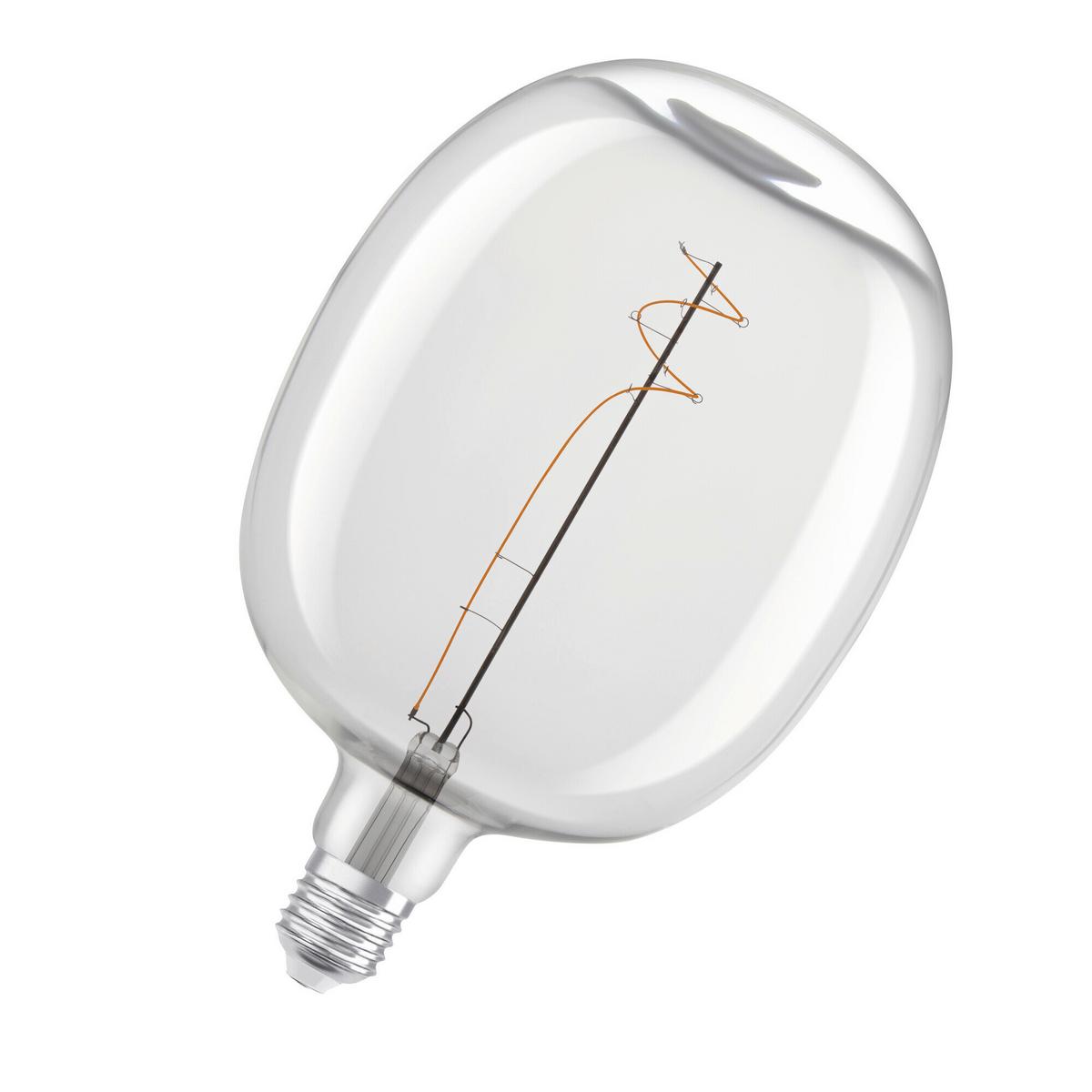 Led-leuchtmittel Vintage 1906 Led Dim30 4.8w/27 - Klar, Basics, Glas (17/27cm) - Osram