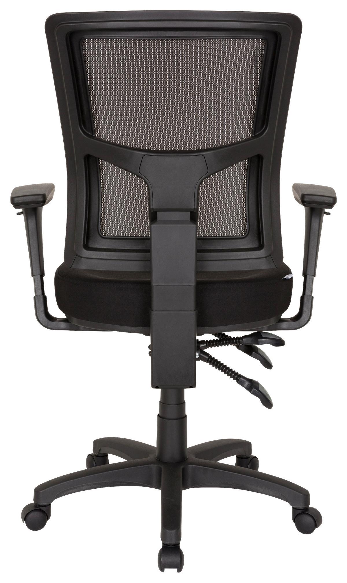 Drehstuhl Impact Pro Schwarz - Schwarz, MODERN, Kunststoff/Textil (71/116/62cm) - MID.YOU