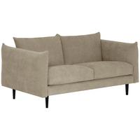 2,5-Sitzer Mysholm B: 193 cm Beige - Beige/Schwarz, KONVENTIONELL, Textil (193/86/102cm) - MID.YOU