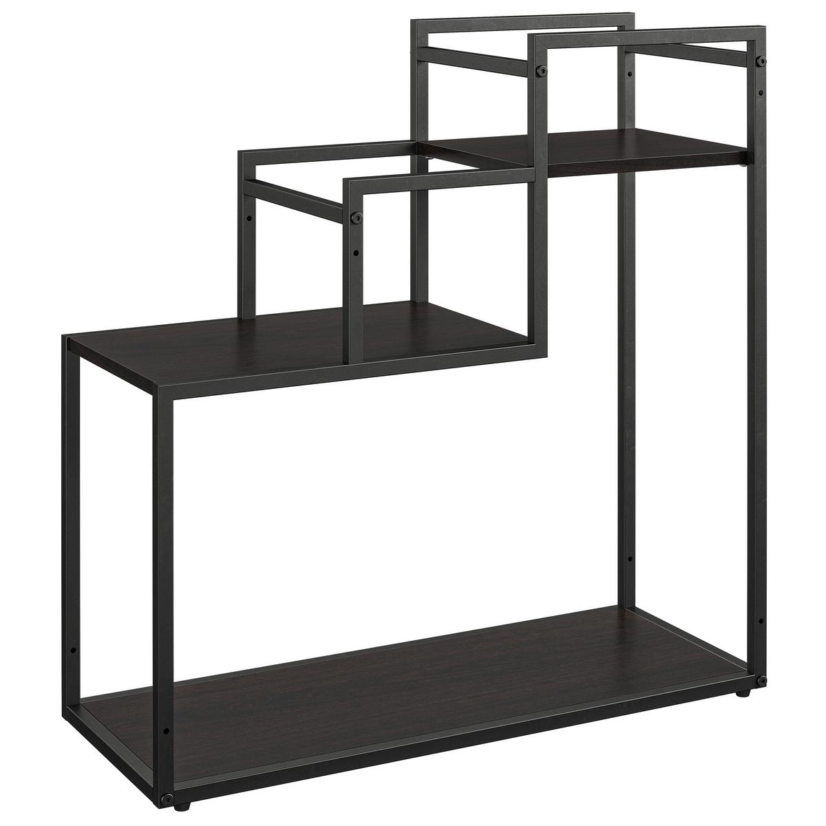 Blumenständer Weston Dunkelbraun B: 58 Cm - Dunkelbraun, Design, Metall (58/58/23cm) - MID.YOU