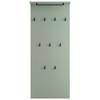 Garderobenpaneel Janne Schuhschrank 600 Nische - Grün, LIFESTYLE, Holzwerkstoff (50/110,6/20,9cm) - MID.YOU