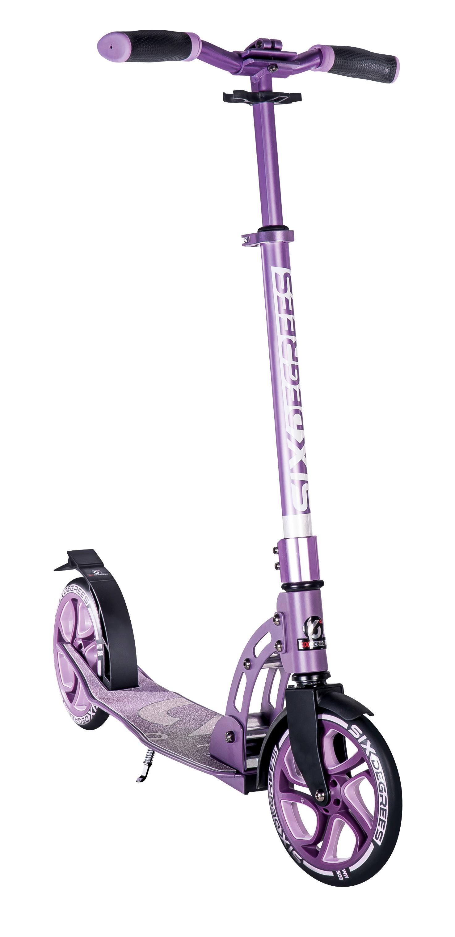 Scooter Six Degrees 510 Lila Ø 205 Mm, Klappbar - Lila, Basics, Metall (93,5/34,5/102cm)