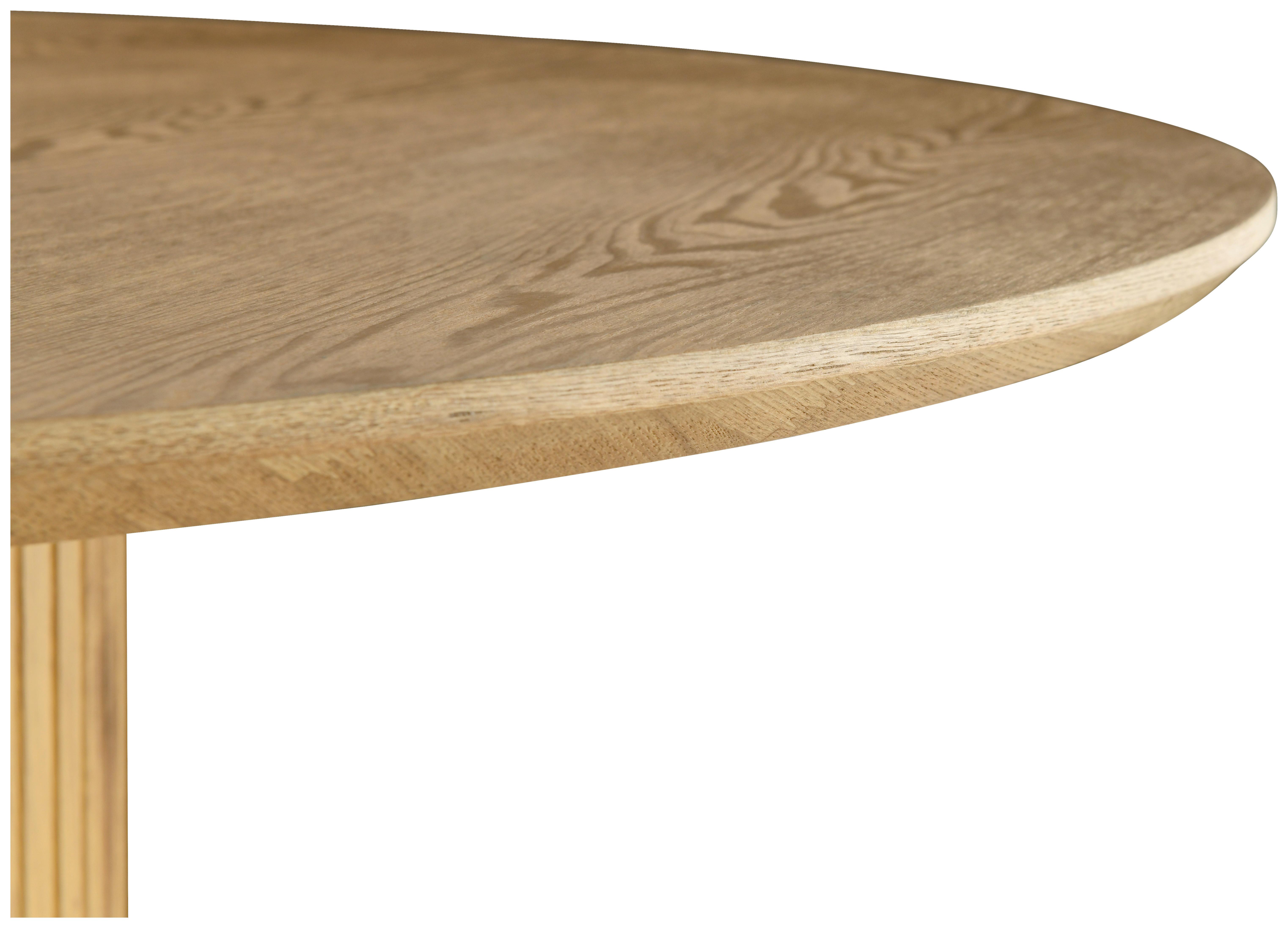Esstisch Jamie - Eichefarben/Schwarz, LIFESTYLE, Holz/Holzwerkstoff (120/120/75cm) - MID.YOU