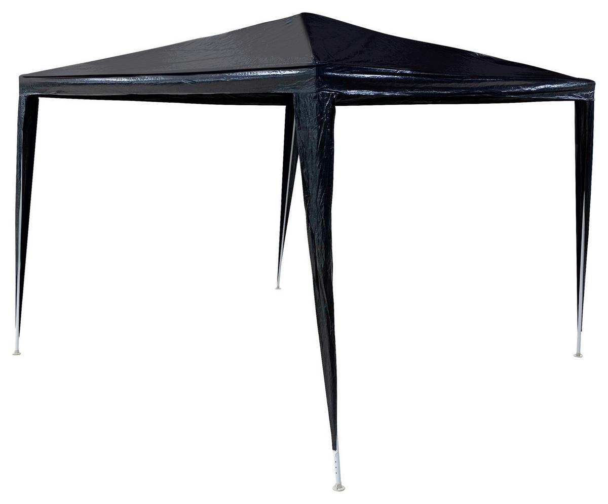 Pavillon Gazebo 3x3x2,5mtr. Anthracite - Grau, Basics, Kunststoff/Metall (300/300/250cm)